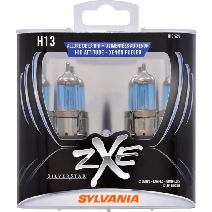 H13 Sylvania SilverStarĀ® zXe Headlight Bulbs, 2-pk