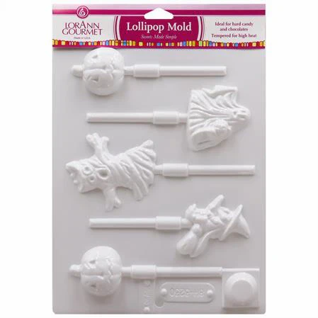 Halloween Lollipop Sheet Mold - Candy Molds - Canadian Distribution