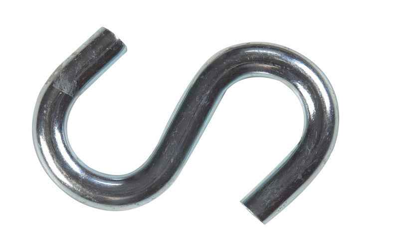 Hampton Small Zinc-Plated Silver Steel 2.5 in. L S-Hook 250 lb. 1 pk (Pack of 20) - Image 2