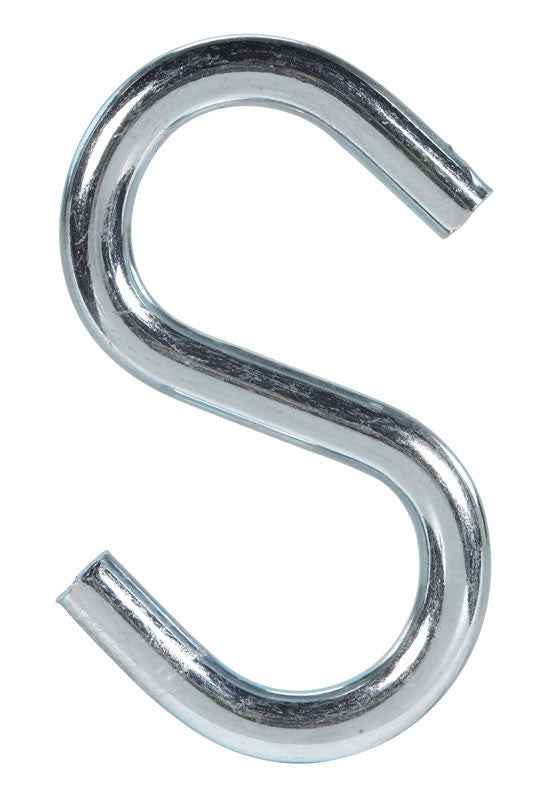 Hampton Medium Zinc-Plated Silver Steel 2.75 in. L S-Hook 160 lb. 1 pk (Pack of 20) - Image 2