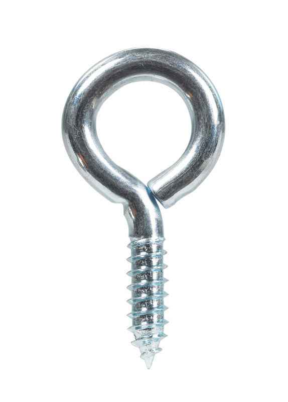 Hampton 11/32 in. Dia. x 2-5/8 in. L Zinc-Plated Steel Screw Eye 200 lb. 20 pk (Pack of 20) - Image 2