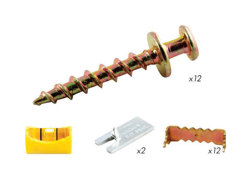 Hangman 100 lb. 12 pk Wall Hanging Kit - Image 2