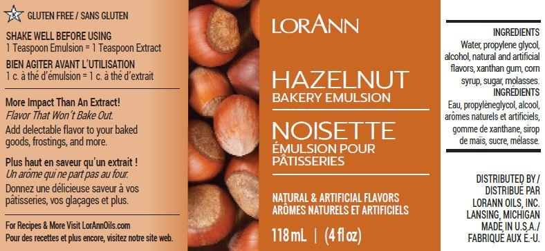 Hazelnut Bakery Emulsion - 4 oz. - 16 oz., 1 Gallon, 5 Gallons - Bakery Emulsions Canada - Ships Free Within Canada on Orders Above CAD $199 - Image 4