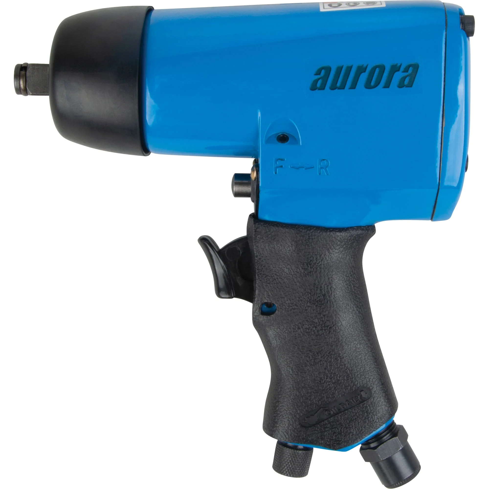 Heavy-Duty Air Impact Wrench, 1/2" Drive, 1/4" NPT Air Inlet, 7000 No Load RPM