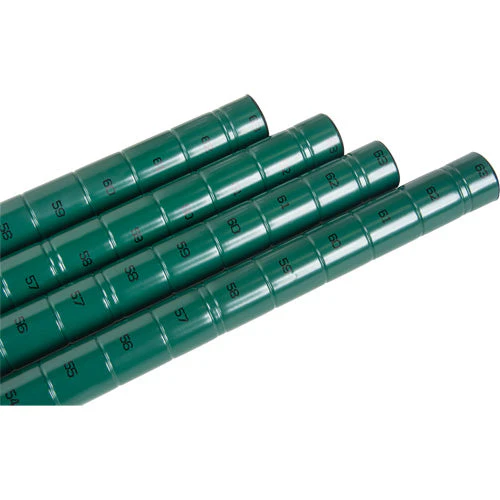 Heavy-Duty Green Epoxy Finish Wire Shelving Post - Image 2