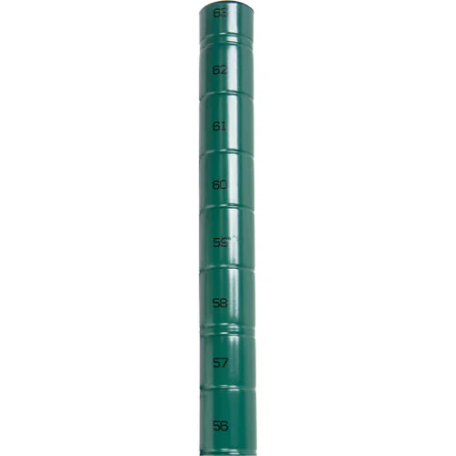 Heavy-Duty Green Epoxy Finish Wire Shelving Post - Image 3