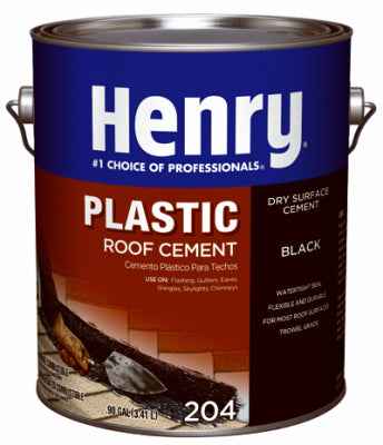 Henry Smooth Black Dry Patch Plastic Roof Cement 0.9 gal. (Pack of 4) - Image 2