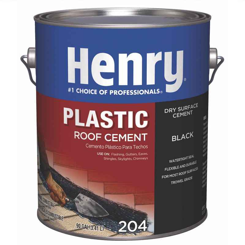 Henry Smooth Black Dry Patch Plastic Roof Cement 0.9 gal. (Pack of 4) - Image 3