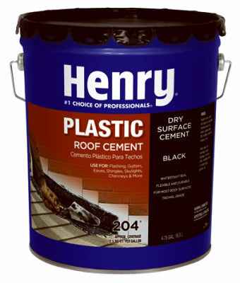 Henry Smooth Black Asphalt Roof Cement 4-3/4 gal - Image 2