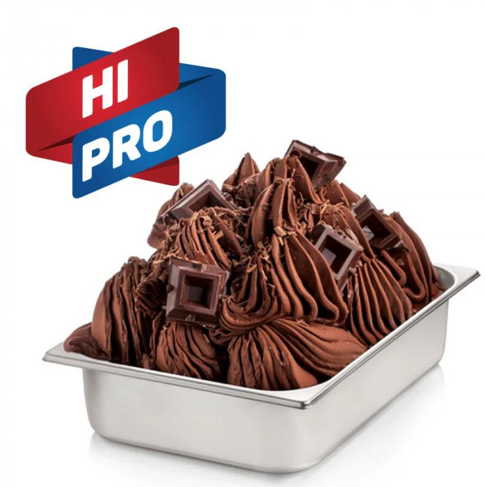 High Protein Chocolate Soft Serve & Gelato Mix - HI-PRO Chocolate - Case of 8 x 1.55 KG bags - Rubicone Canada - Ships Free Within Canada on Orders Above CAD $199 - Image 2