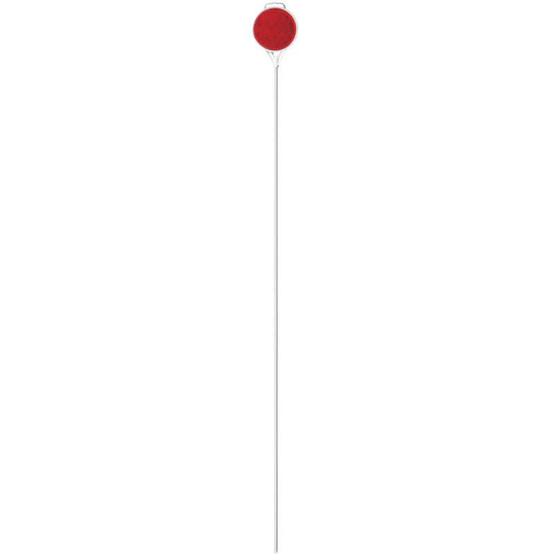 Hillman 48 in. Round Red Driveway Marker 1 pk (Pack of 24) - Image 2