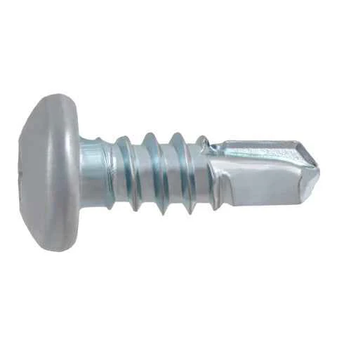 Hillman #8-18 x 1/2" Zinc Pan Head Self-Drilling Screws - 100 Pack