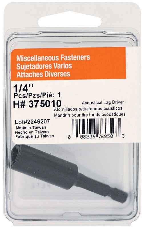 HILLMAN 1/4 in. X 1/4 in. L Hex Zinc-Plated Steel Lag Screw 1 pk - Image 2