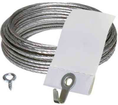 Hillman AnchorWire Steel-Plated Light Duty Adhesive Hangers 2 lb. 5 pk (Pack of 10) - Image 2
