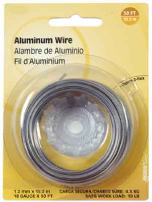 Hillman 50 ft. L Aluminum 18 Ga. Wire (Pack of 10) - Image 2