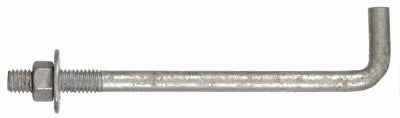 Hillman 1/2 in. D X 8 in. L Steel Round Head Anchor Bolts 50 pk - Image 2