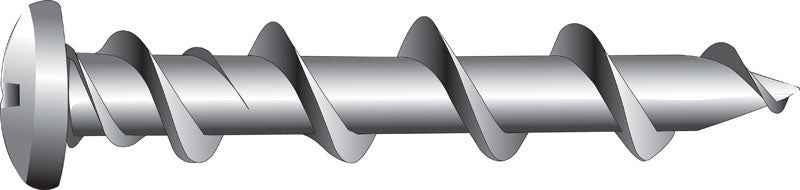 Hillman 3/16 in. Dia. x 1-1/4 in. L Chrome Pan Head Walldog Screw & Anchor 20 pk (Pack of 10) - Image 2