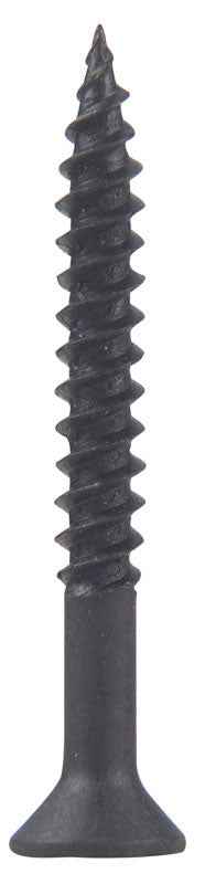 HILLMAN No. 6 X 1-1/4 in. L Phillips Black Phosphate Twin Thread Cabinet Screws 100 pk - Image 2