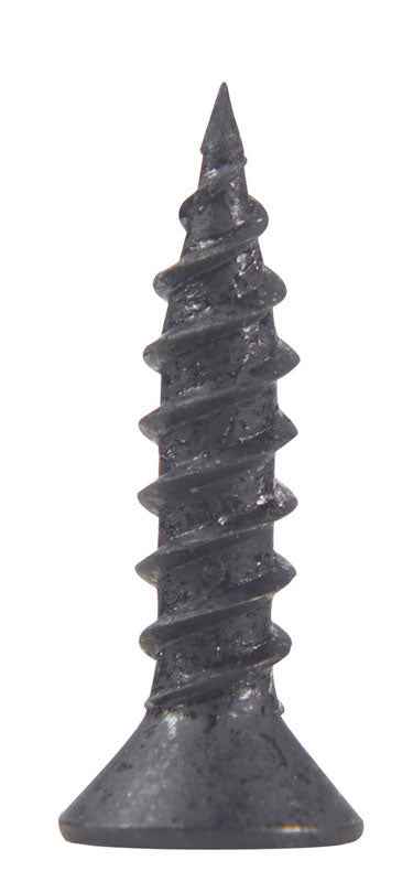 HILLMAN No. 8 X 3/4 in. L Phillips Black Phosphate Twin Thread Cabinet Screws 100 pk - Image 2