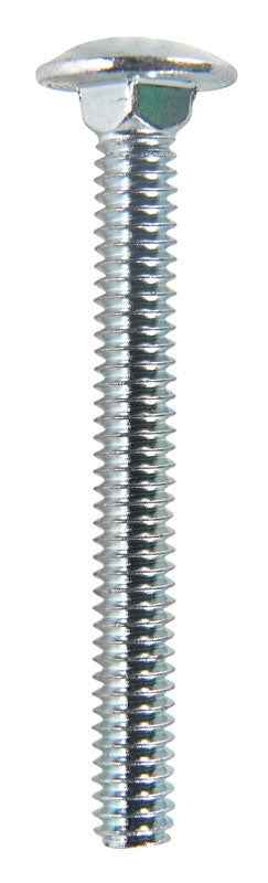HILLMAN 1/4 in. X 2-1/4 in. L Zinc-Plated Steel Carriage Bolt 100 pk - Image 2