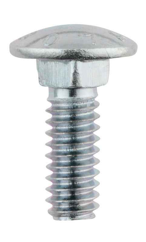 Hillman 1/4 in. X 3/4 in. L Zinc-Plated Steel Carriage Bolt 100 pk - Image 3