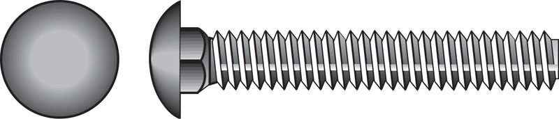 Hillman 3/8 in. X 8 in. L Zinc-Plated Steel Carriage Bolt 50 pk - Image 5
