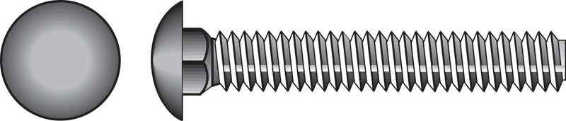 Hillman 5/16 in. X 3-1/2 in. L Zinc-Plated Steel Carriage Bolt 50 pk - Image 5