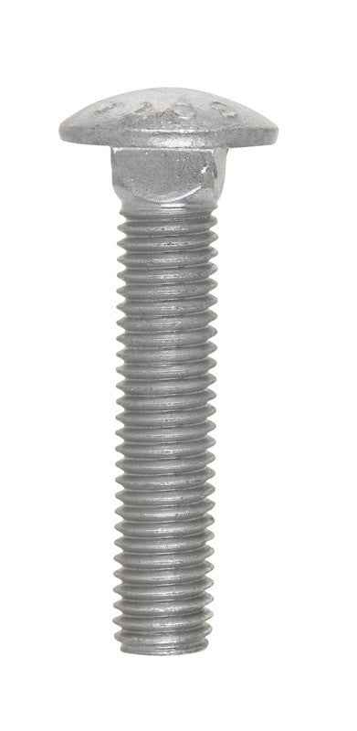 HILLMAN 1/2 in. X 2-1/2 in. L Hot Dipped Galvanized Steel Carriage Bolt 50 pk - Image 4