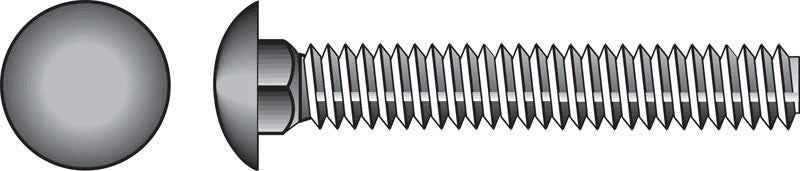 HILLMAN 1/2 in. X 3-1/2 in. L Hot Dipped Galvanized Steel Carriage Bolt 25 pk - Image 3