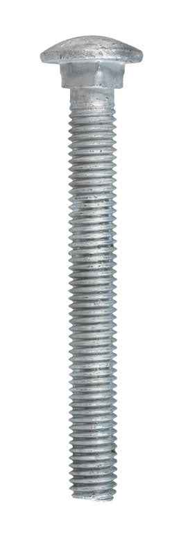 HILLMAN 1/2 in. X 4-1/2 in. L Hot Dipped Galvanized Steel Carriage Bolt 25 pk - Image 2