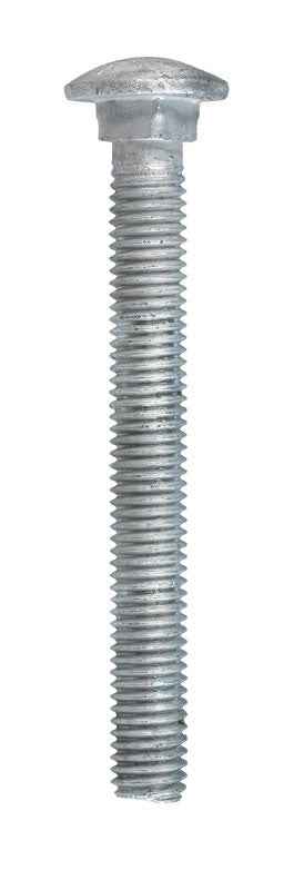 HILLMAN 1/2 in. X 4-1/2 in. L Hot Dipped Galvanized Steel Carriage Bolt 25 pk - Image 4