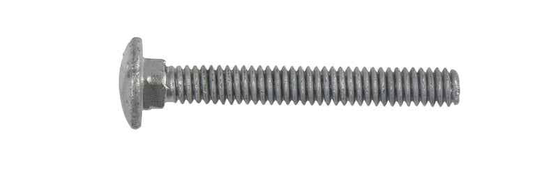 Hillman 1/4 in. X 2 in. L Hot Dipped Galvanized Steel Carriage Bolt 100 pk - Image 3