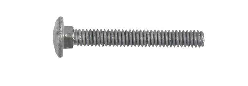 Hillman 1/4 in. X 2 in. L Hot Dipped Galvanized Steel Carriage Bolt 100 pk - Image 6