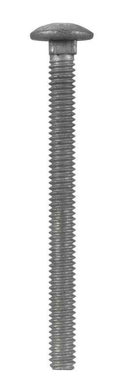 Hillman 1/4 in. X 3 in. L Hot Dipped Galvanized Steel Carriage Bolt 100 pk - Image 6
