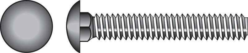 Hillman 3/8 in. X 3-1/2 in. L Hot Dipped Galvanized Steel Carriage Bolt 50 pk - Image 5