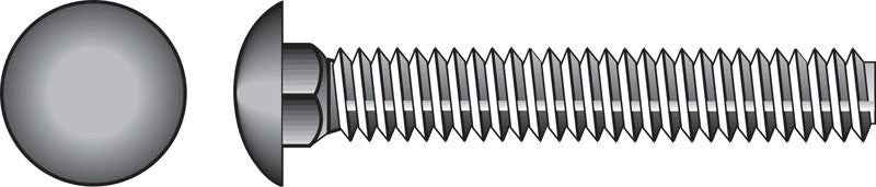Hillman 3/8 in. X 3 in. L Hot Dipped Galvanized Steel Carriage Bolt 50 pk - Image 5