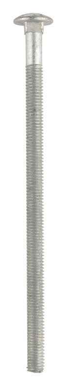 HILLMAN 3/8 in. X 7 in. L Hot Dipped Galvanized Steel Carriage Bolt 50 pk - Image 2