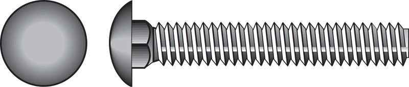 Hillman 3/8 in. X 8 in. L Hot Dipped Galvanized Steel Carriage Bolt 50 pk - Image 5