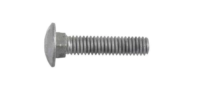 HILLMAN 5/16 in. X 1-1/2 in. L Hot Dipped Galvanized Steel Carriage Bolt 100 pk - Image 2