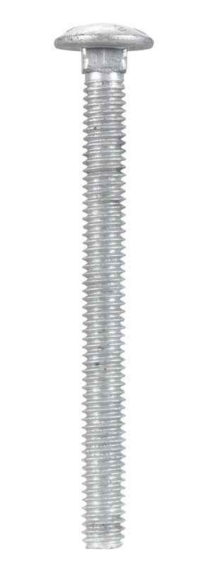 HILLMAN 5/16 in. X 3-1/2 in. L Hot Dipped Galvanized Steel Carriage Bolt 50 pk - Image 4
