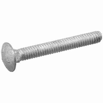 Hillman 5/16 in. X 4 in. L Hot Dipped Galvanized Steel Carriage Bolt 50 pk - Image 2