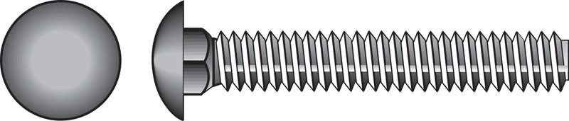 Hillman 5/16 in. X 4 in. L Hot Dipped Galvanized Steel Carriage Bolt 50 pk - Image 5