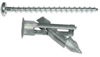 Hillman .138 in. D X 2-1/2 in. L Zinc Pan Head Zip Toggle Anchors 10 pk - Image 2