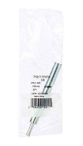 HILLMAN 3/8 in. D X 5 in. L Steel Round Head Setting Tool Drop-In Anchor 1 pk - Image 3