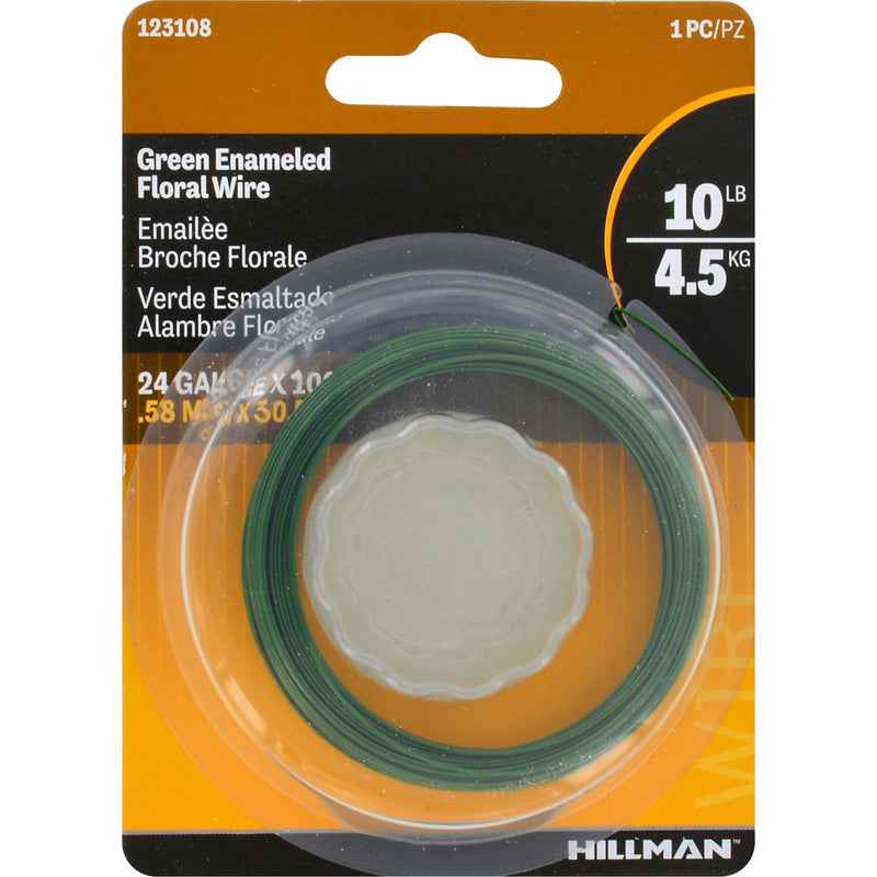 Hillman 100 ft. L Steel 24 Ga. Floral Wire (Pack of 10) - Image 2