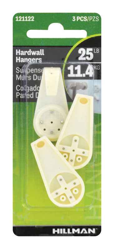 Hillman AnchorWire Plastic Coated Hardwall Picture Hook 25 lb. 3 pk (Pack of 10) - Image 3