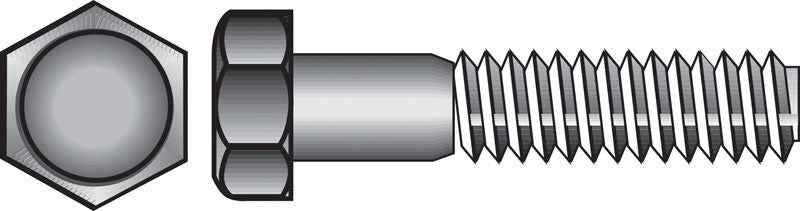 HILLMAN 1/2 in. D X 3-1/2 in. L Hot Dipped Galvanized Steel Hex Bolt 25 pk - Image 3