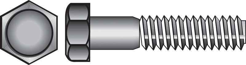 Hillman 1/4 in. D X 3 in. L Hot Dipped Galvanized Steel Hex Bolt 100 pk - Image 6