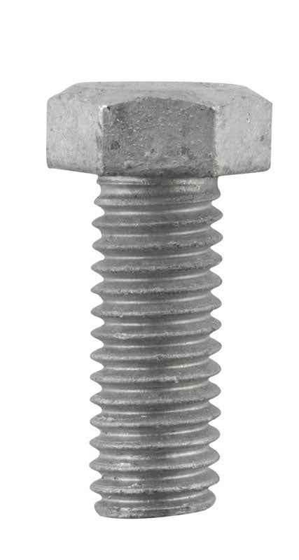 HILLMAN 3/8 in. D X 1 in. L Hot Dipped Galvanized Steel Hex Bolt 100 pk - Image 2
