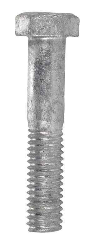 HILLMAN 3/8 in. D X 2 in. L Hot Dipped Galvanized Steel Hex Bolt 100 pk - Image 2